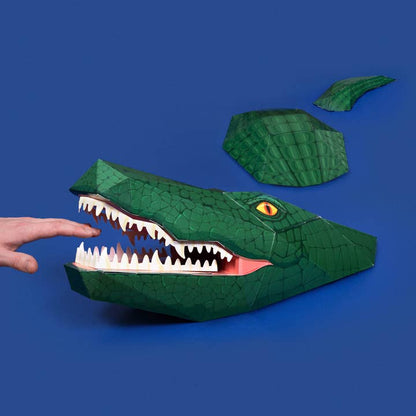 Build a Giant Crafty Crocodile Kit from Clockwork Soldier