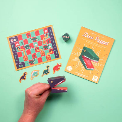 Make a Dinosaur Finger Puppet Kit from Clockwork Soldier