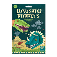 Make 2 Dinosaur Glove Puppets Kit from Clockwork Soldier