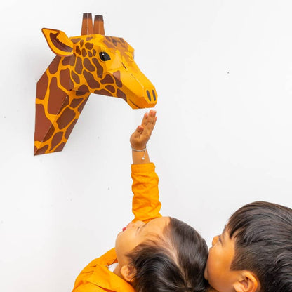 Build a Giraffe Head Kit from Clockwork Soldier
