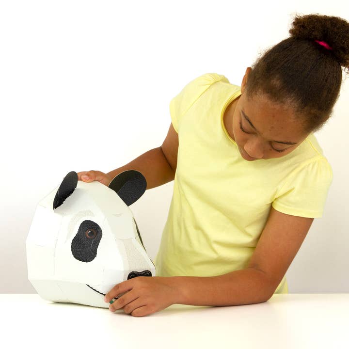 Build a Giant Panda Head Kit from Clockwork Soldier
