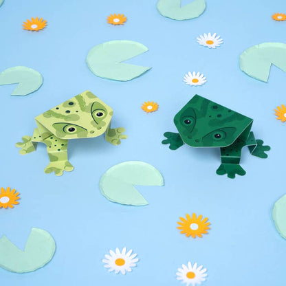 Make and Play Jumping Frogs from Clockwork Soldier