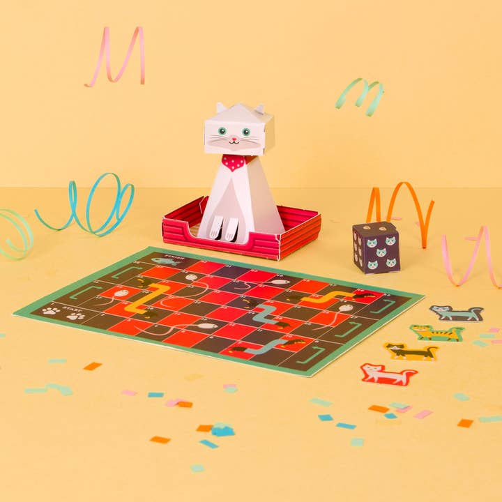 Make a Nodding Cat and Board Game from Clockwork Soldier