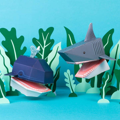 Make 2 Ocean Hand Puppets from Clockwork Soldier