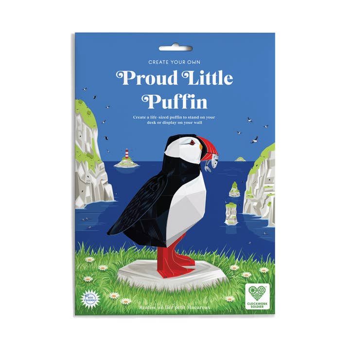 Build a Life-Size Puffin Kit from Clockwork Soldier