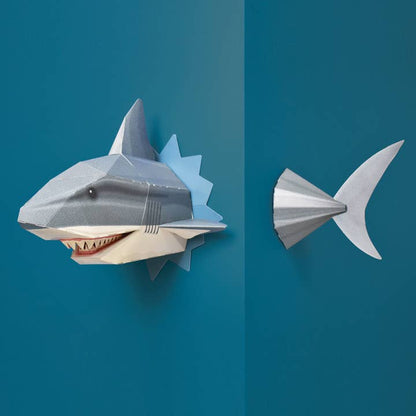 Build a Snappy Shark Wall Model from Clockwork Soldier