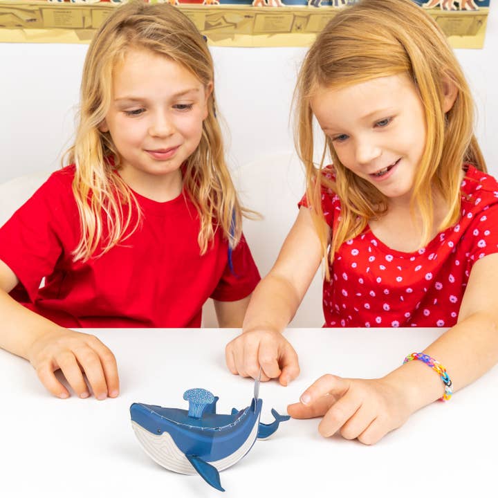 Make a Wobbly Whale and Calf Kit from Clockwork Soldier