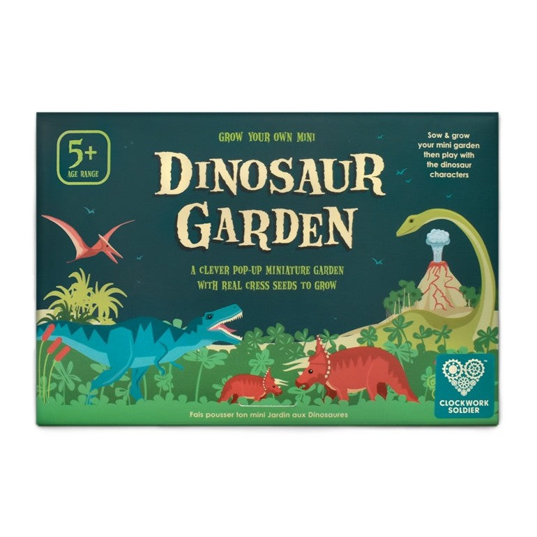 Mini Dinosaur Cress Garden Kit from Clockwork Soldier