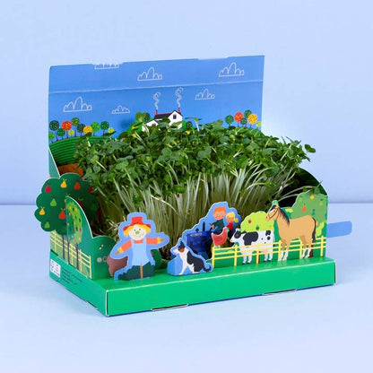 Grow a Mini Farmyard Cress Garden from Clockwork Soldier
