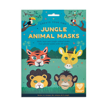 Make 4 Jungle Animal Masks from Clockwork Soldier