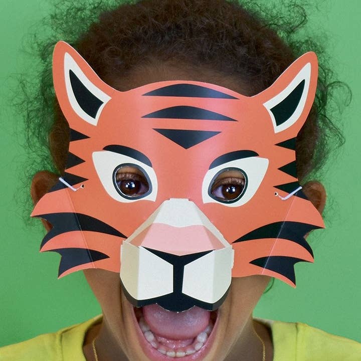 Make 4 Jungle Animal Masks from Clockwork Soldier