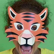 Make 4 Jungle Animal Masks from Clockwork Soldier