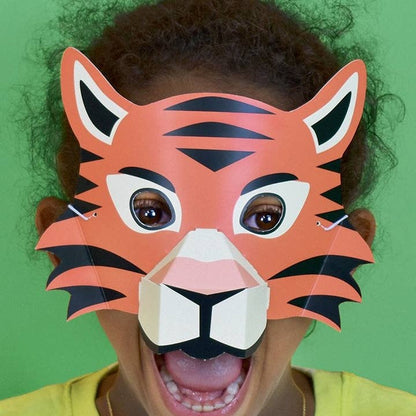 Make 4 Jungle Animal Masks from Clockwork Soldier