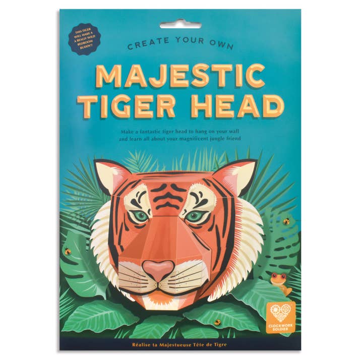Build a Majestic Tiger Head from Clockwork Soldier