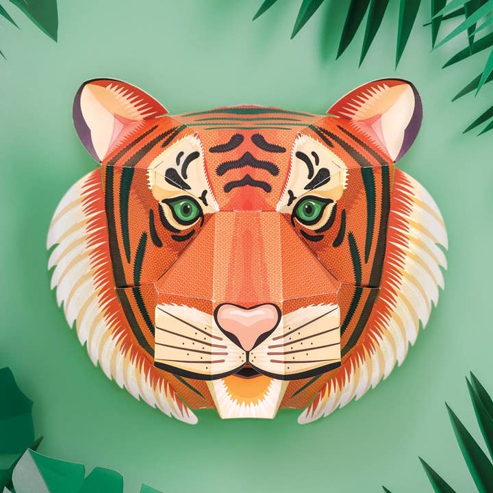 Build a Majestic Tiger Head from Clockwork Soldier