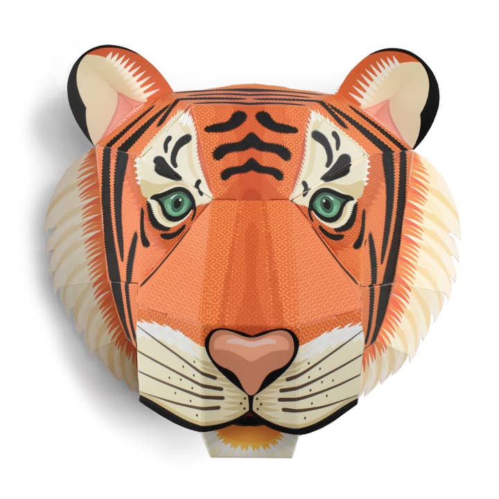Build a Majestic Tiger Head from Clockwork Soldier