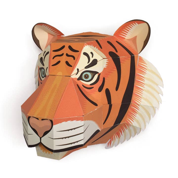 Build a Majestic Tiger Head from Clockwork Soldier