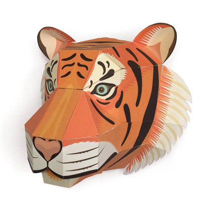 Build a Majestic Tiger Head from Clockwork Soldier
