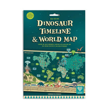 Make a Dinosaur Timeline and World Map from Clockwork Soldier