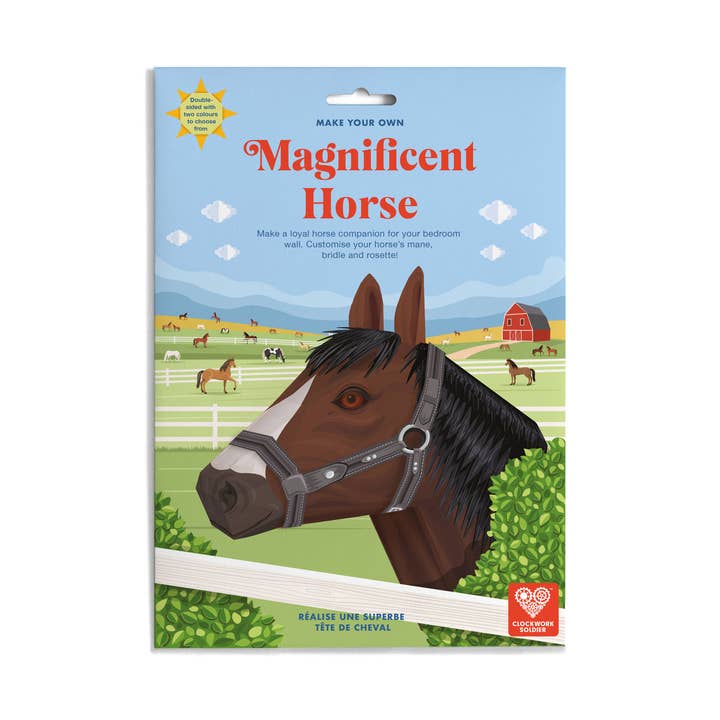 Build a Reversible Horse Head from Clockwork Soldier