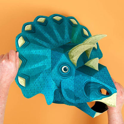Make a Reversible Triceratops Mask from Clockwork Soldier