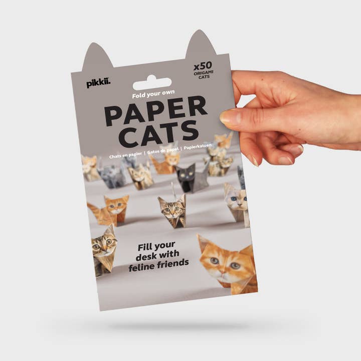 Paper Cats Origami Kit from Pikkii