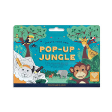 Pop-Up Jungle Colour-In Scene from Clockwork Soldier