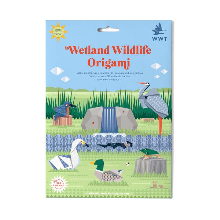 Wetland Wildlife Origami Craft Kit from Clockwork Soldier