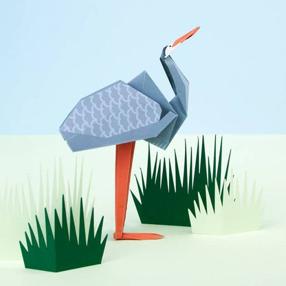 Wetland Wildlife Origami Craft Kit from Clockwork Soldier