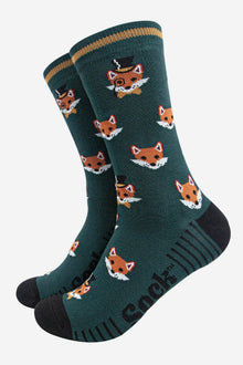 Dapper Fox Bamboo Socks from Sock Talk