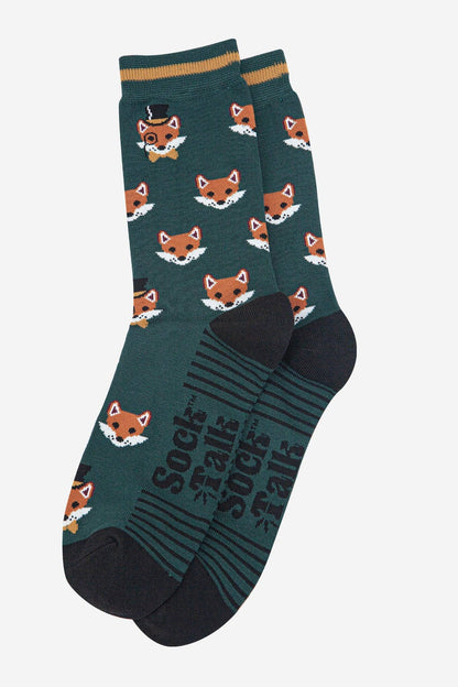 Dapper Fox Bamboo Socks from Sock Talk