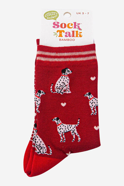 Dalmatian Bamboo Socks from Sock Talk