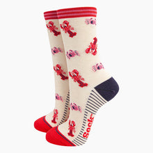 Lobster and Crab Bamboo Socks from Sock Talk