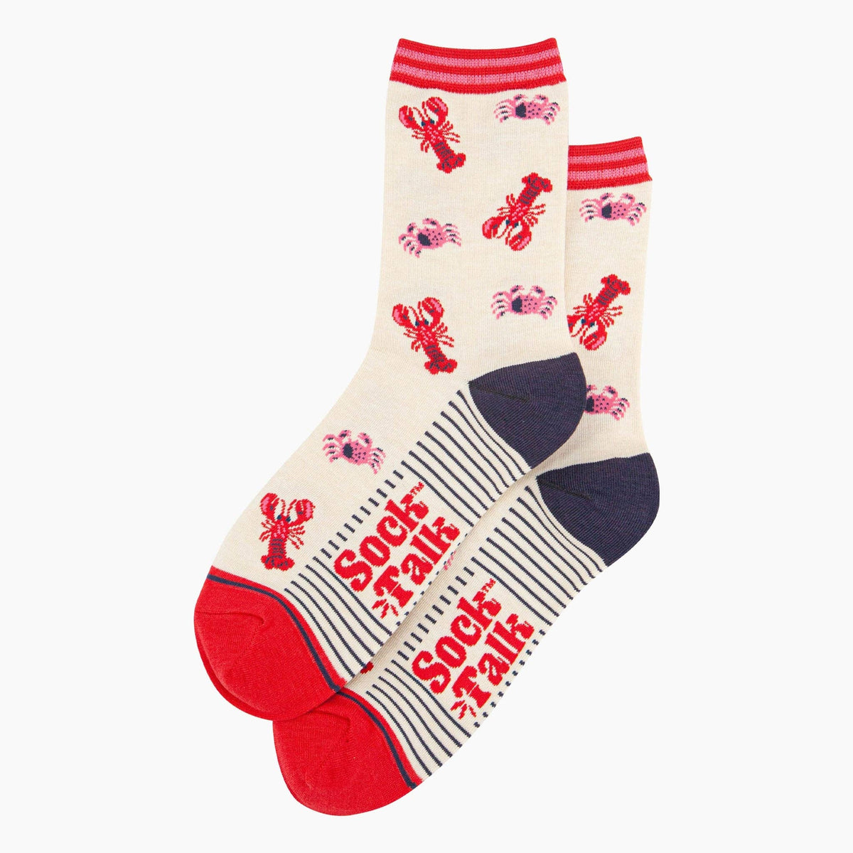 Lobster and Crab Bamboo Socks from Sock Talk