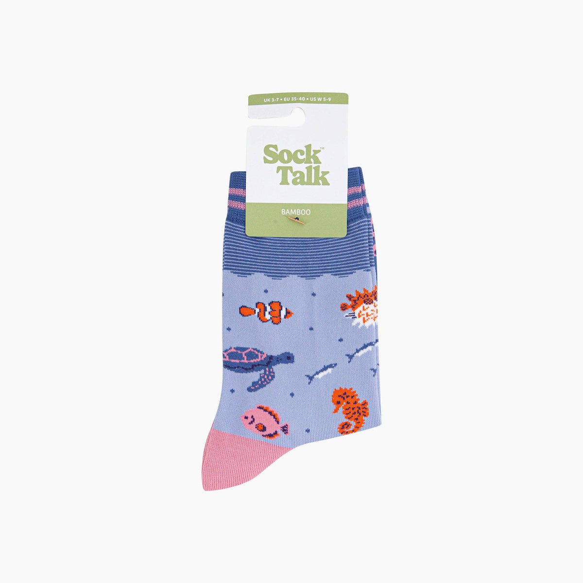 Under the Sea Bamboo Socks from Sock Talk