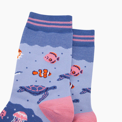 Under the Sea Bamboo Socks from Sock Talk