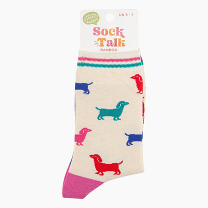 Sausage Dog Bamboo Socks from Sock Talk