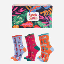 3-Pair Jungle Animals Bamboo Socks Gift Set from Sock Talk