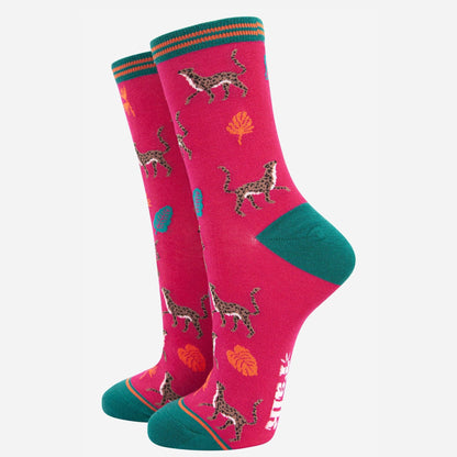 3-Pair Jungle Animals Bamboo Socks Gift Set from Sock Talk