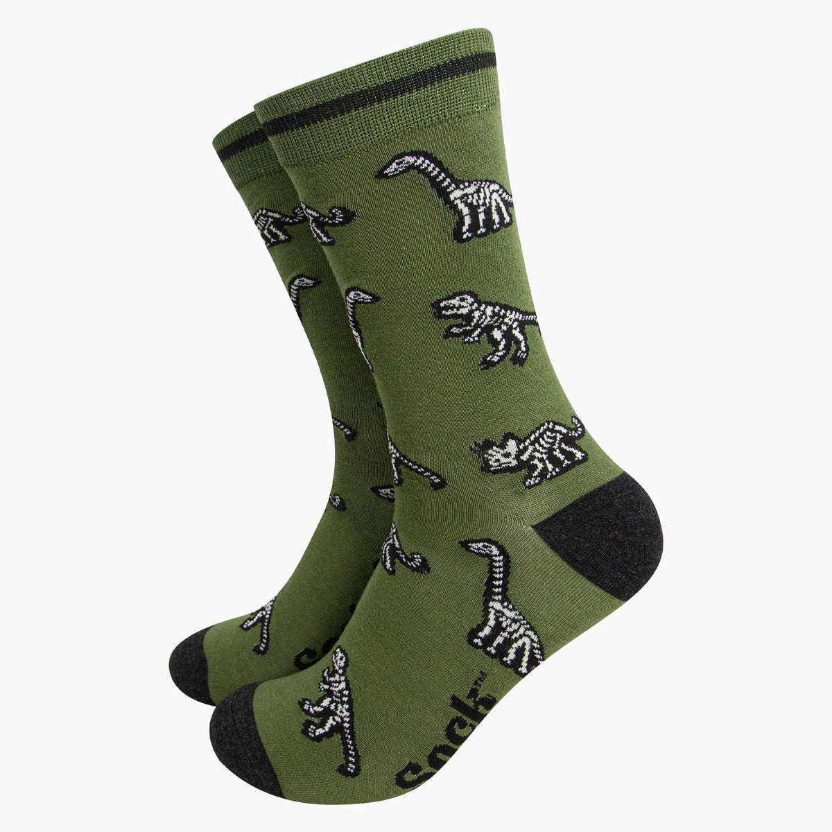 Dinosaur Bones Bamboo Socks from Sock Talk