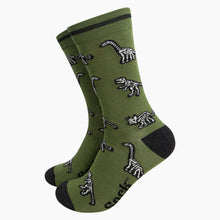 Dinosaur Bones Bamboo Socks from Sock Talk