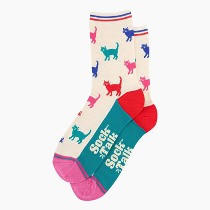 Cats Bamboo Socks from Sock Talk