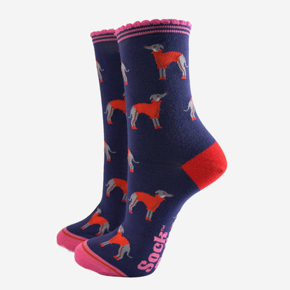 Greyhound Jumpers Bamboo Socks from Sock Talk