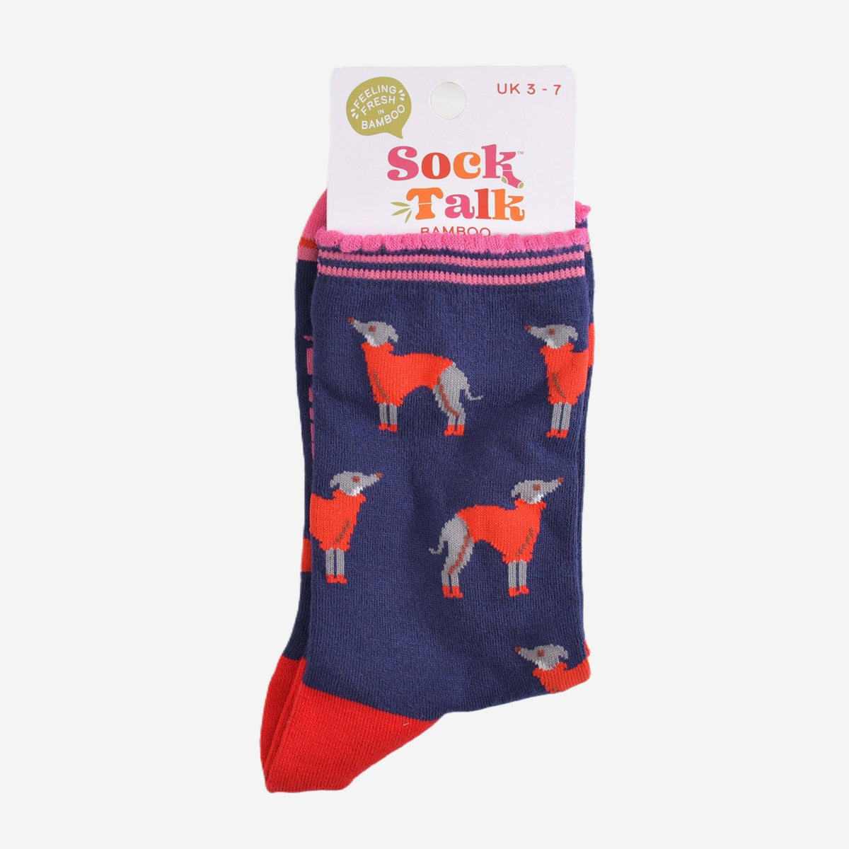 Greyhound Jumpers Bamboo Socks from Sock Talk