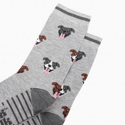 Staffy Bull Terrier Bamboo Socks from Sock Talk