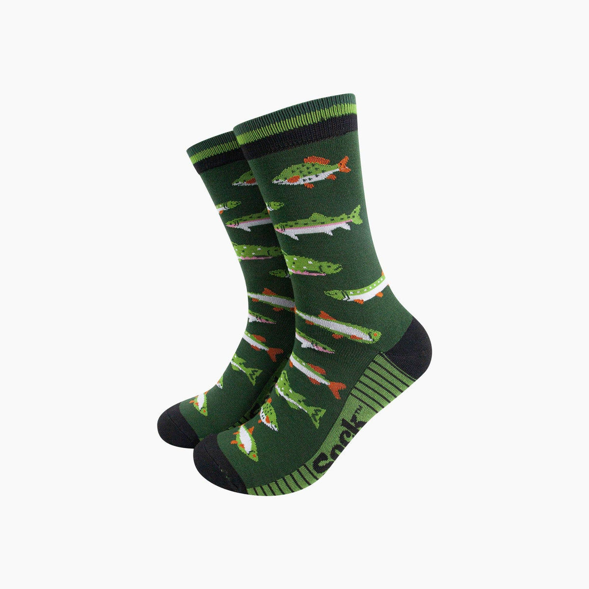 River Fishing Bamboo Socks from Sock Talk
