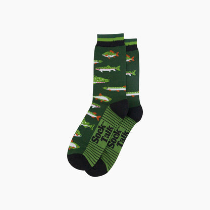 River Fishing Bamboo Socks from Sock Talk