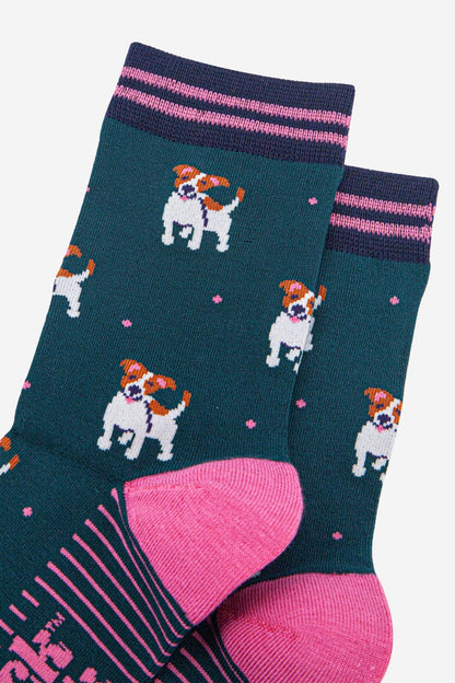 Jack Russell Terrier Bamboo Socks from Sock Talk