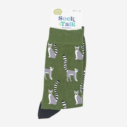 Lemur Bamboo Socks from Sock Talk