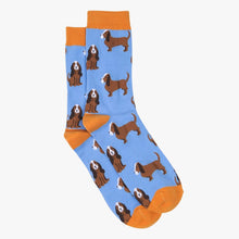 Basset Hound Bamboo Socks from Sock Talk